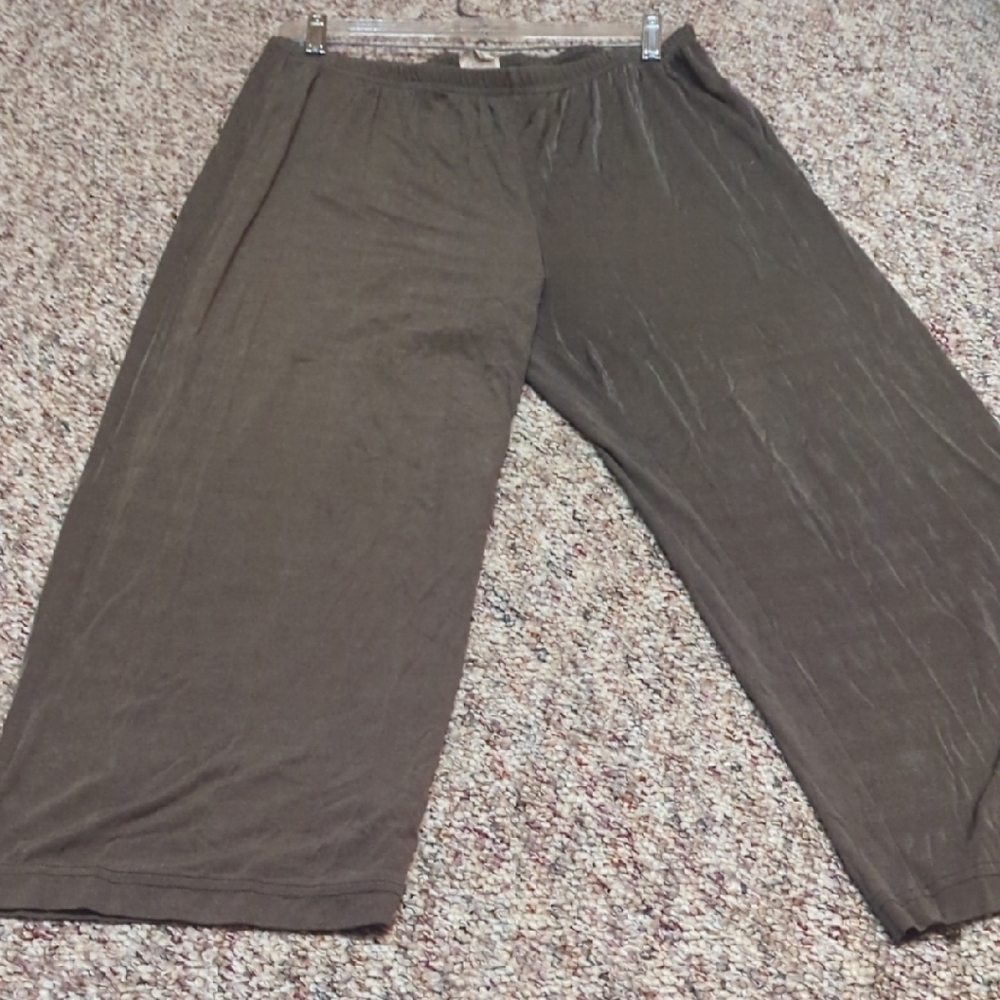Olive Women's Pants. Great For Business Travel.